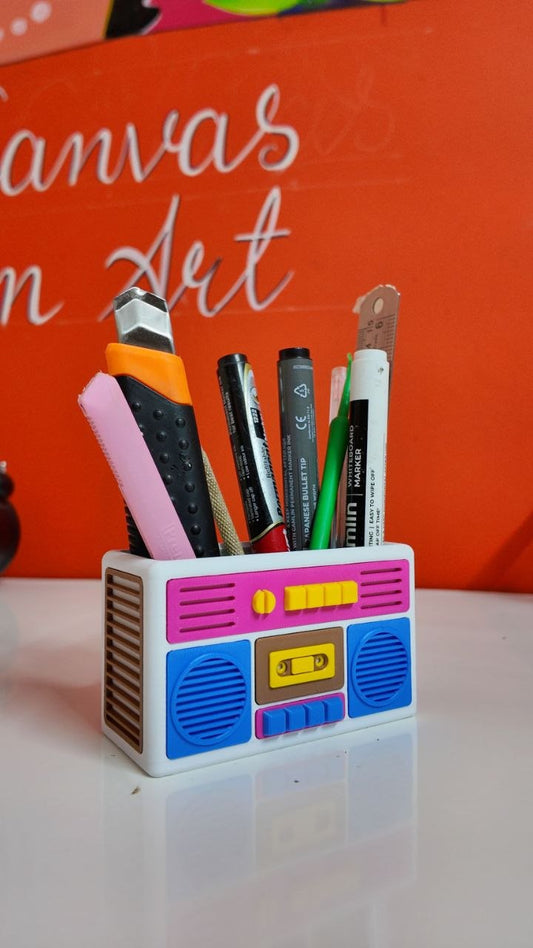 Vintage Radio Styled Penholder