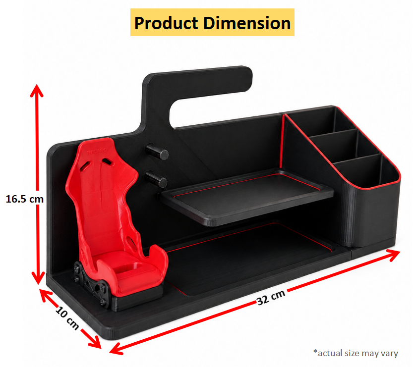Sporty Seat Desk Organizer🏎️